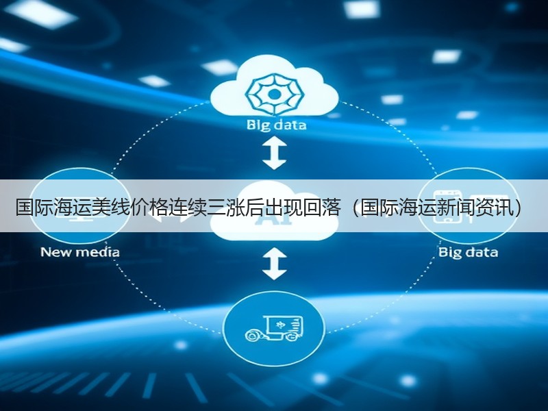 国际海运美线价格连续三涨后出现回落（国际海运新闻资讯）