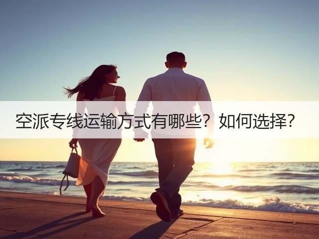 空派专线运输方式有哪些？如何选择？(图2)