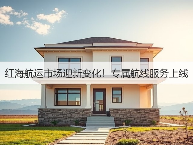 红海航运市场迎新变化！专属航线服务上线(图3)