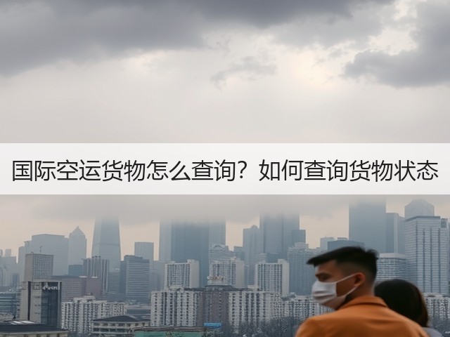 国际空运货物怎么查询?如何查询货物状态(图1) 国际空运货物怎么查询?如何查询货物状态(图1)