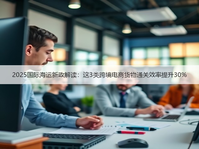 2025国际海运新政解读：这3类跨境电商货物通关效率提升30%(图1)