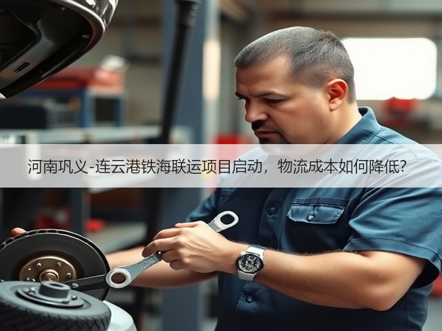 河南巩义-连云港铁海联运项目启动，物流成本如何降低？(图1)