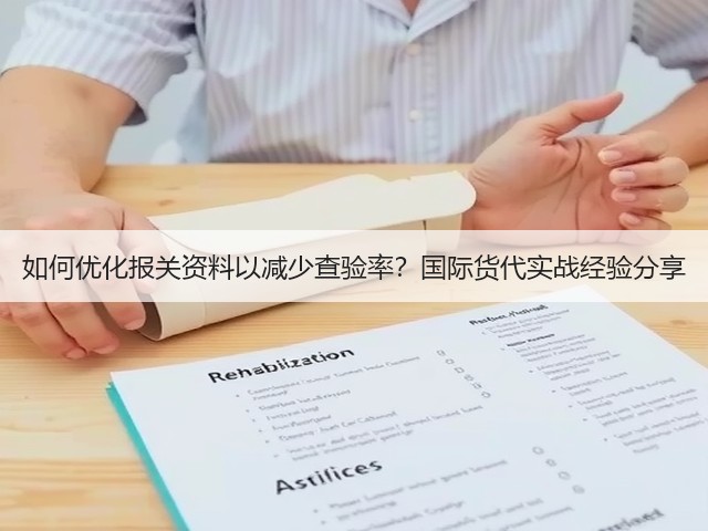 如何优化报关资料以减少查验率?国际货代实战经验分享(图1) 如何优化报关资料以减少查验率?国际货代实战经验分享(图1)