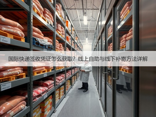 国际快递签收凭证怎么获取？线上自助与线下补寄方法详解(图3)