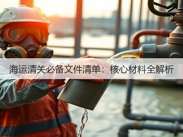 海运清关必备文件清单：核心材料全解析(图3)
