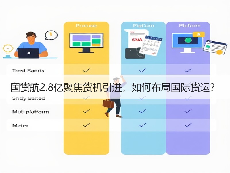 国货航2.8亿聚焦货机引进，如何布局国际货运？