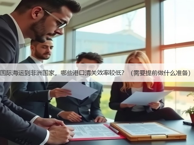 国际海运到非洲国家,哪些港口清关效率较低?(需要提前做什么准备)(图3) 国际海运到非洲国家,哪些港口清关效率较低?(需要提前做什么准备)(图3)