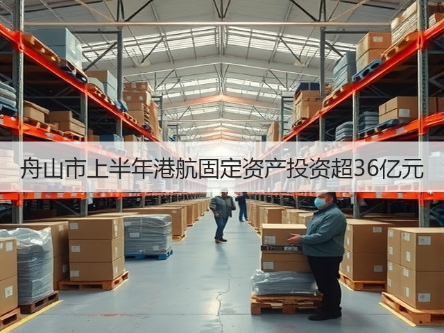 舟山市上半年港航固定资产投资超36亿元(图1) 舟山市上半年港航固定资产投资超36亿元(图1)
