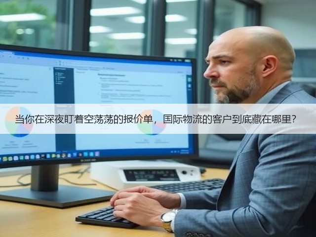 当你在深夜盯着空荡荡的报价单，国际物流的客户到底藏在哪里？(图1)