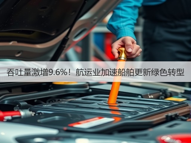 吞吐量激增9.6%！航运业加速船舶更新绿色转型(图3)