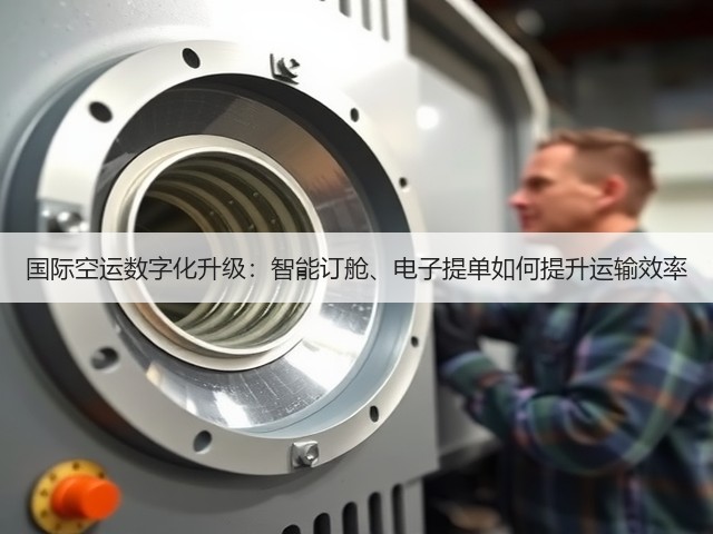 国际空运数字化升级:智能订舱、电子提单如何提升运输效率(图1) 国际空运数字化升级:智能订舱、电子提单如何提升运输效率(图1)