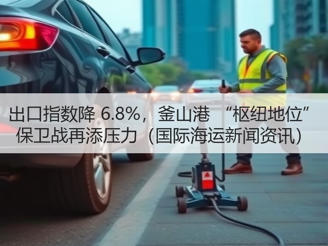 出口指数降 6.8%,釜山港 “枢纽地位” 保卫战再添压力(国际海运新闻资讯)(图1) 出口指数降 6.8%,釜山港 “枢纽地位” 保卫战再添压力(国际海运新闻资讯)(图1)