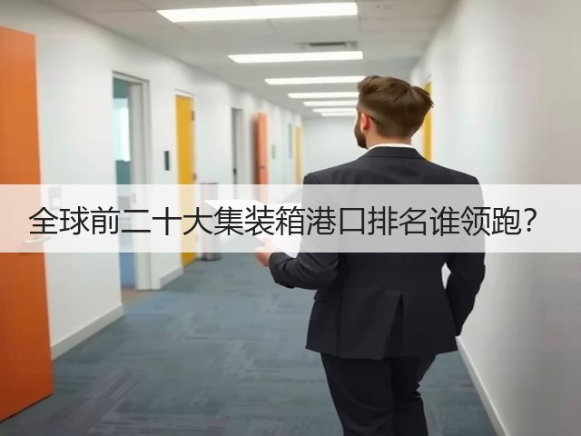 全球前二十大集装箱港口排名谁领跑?(图3) 全球前二十大集装箱港口排名谁领跑?(图3)