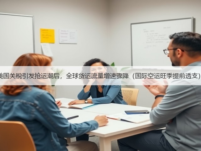 美国关税引发抢运潮后,全球货运流量增速骤降(国际空运旺季提前透支)(图3) 美国关税引发抢运潮后,全球货运流量增速骤降(国际空运旺季提前透支)(图3)