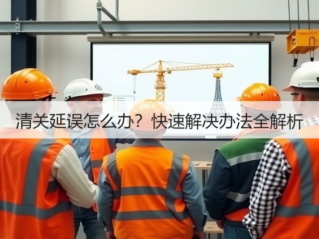清关延误怎么办?快速解决办法全解析(图2) 清关延误怎么办?快速解决办法全解析(图2)