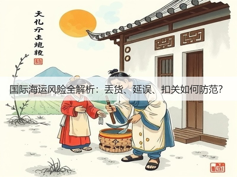 国际海运风险全解析:丢货、延误、扣关如何防范? 国际海运风险全解析:丢货、延误、扣关如何防范?