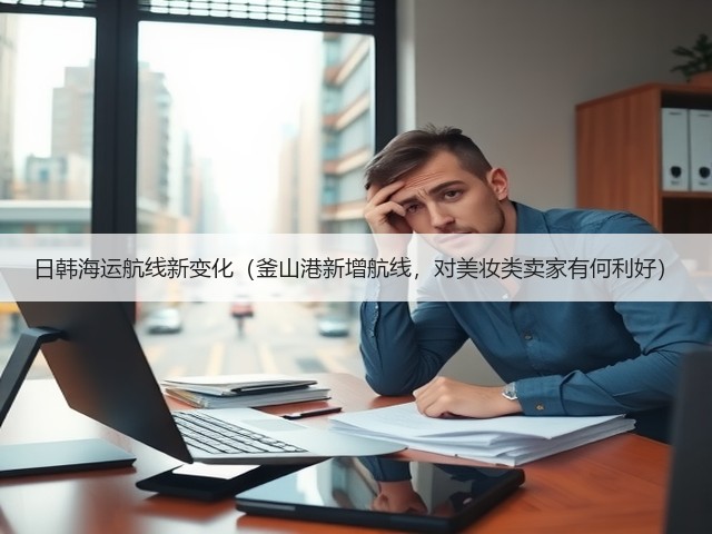 日韩海运航线新变化(釜山港新增航线,对美妆类卖家有何利好)(图1) 日韩海运航线新变化(釜山港新增航线,对美妆类卖家有何利好)(图1)