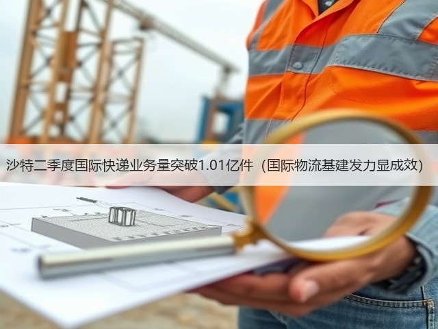 沙特二季度国际快递业务量突破1.01亿件(国际物流基建发力显成效)(图2) 沙特二季度国际快递业务量突破1.01亿件(国际物流基建发力显成效)(图2)