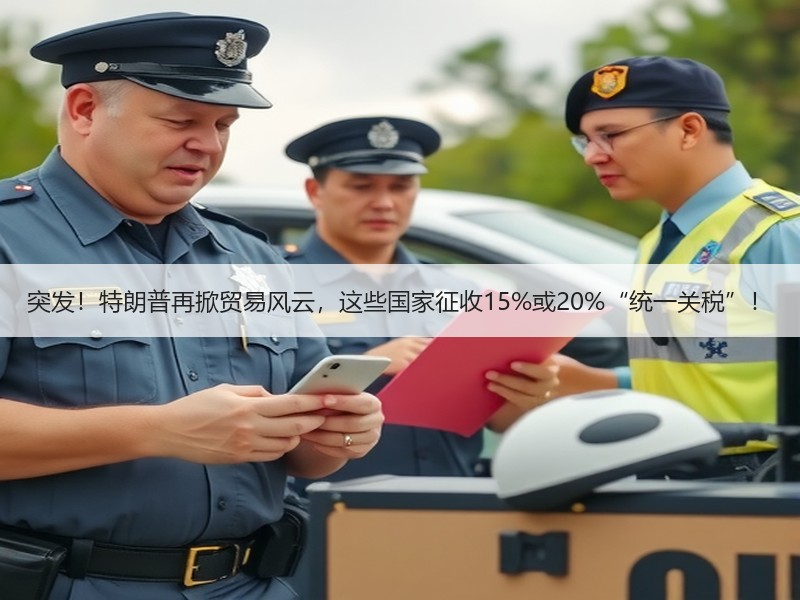 突发!特朗普再掀贸易风云,这些国家征收15%或20%“统一关税”! 突发!特朗普再掀贸易风云,这些国家征收15%或20%“统一关税”!