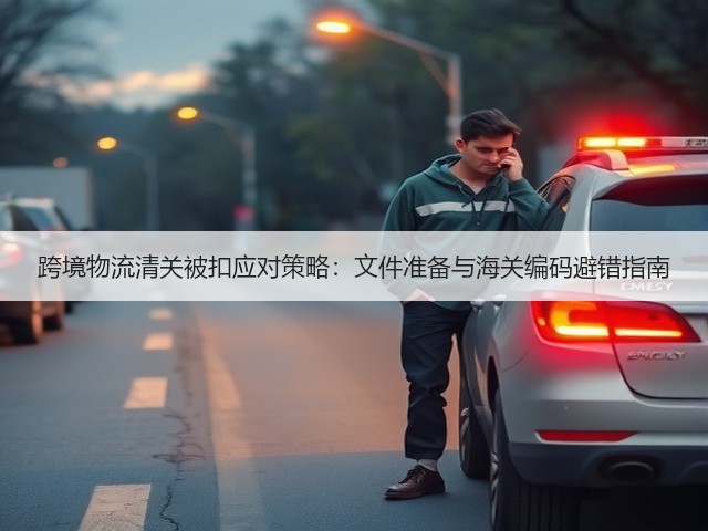 跨境物流清关被扣应对策略:文件准备与海关编码避错指南(图1) 跨境物流清关被扣应对策略:文件准备与海关编码避错指南(图1)