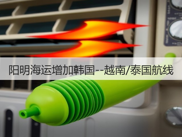 阳明海运增加韩国--越南/泰国航线(图2)