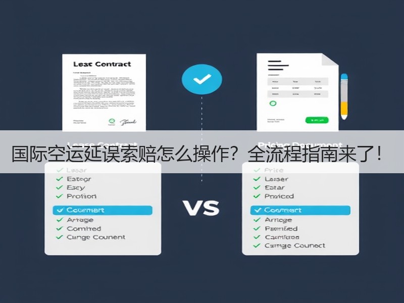 国际空运延误索赔怎么操作？全流程指南来了！