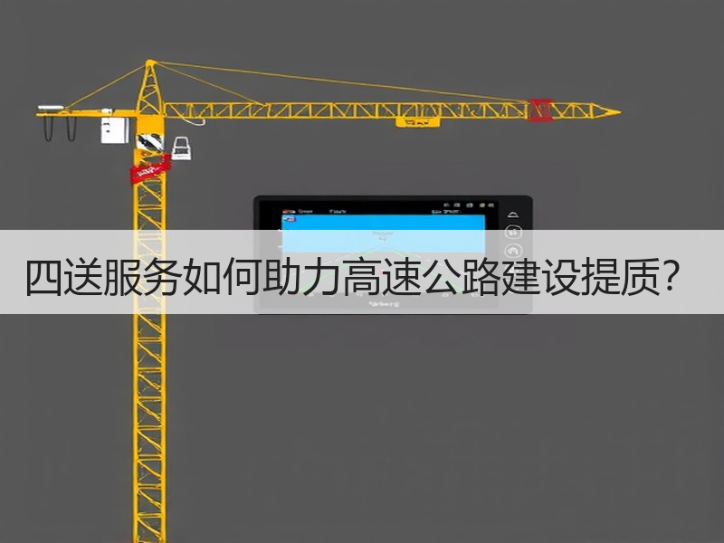 四送服务如何助力高速公路建设提质? 四送服务如何助力高速公路建设提质?