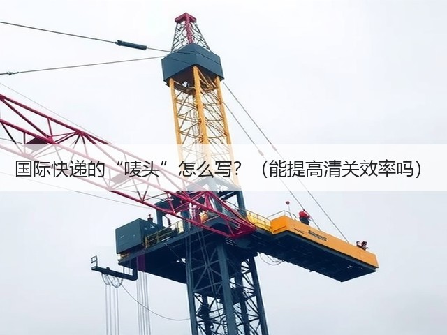 国际快递的“唛头”怎么写?(能提高清关效率吗)(图2) 国际快递的“唛头”怎么写?(能提高清关效率吗)(图2)