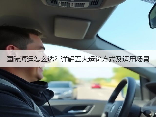 国际海运怎么选?详解五大运输方式及适用场景(图3) 国际海运怎么选?详解五大运输方式及适用场景(图3)