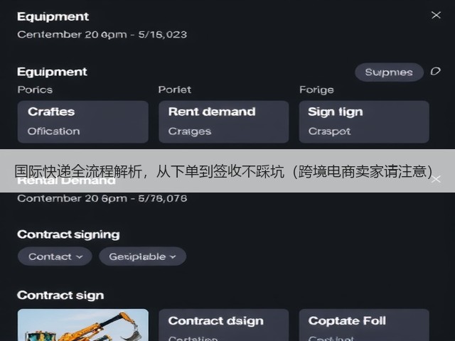 国际快递全流程解析,从下单到签收不踩坑(跨境电商卖家请注意)(图1) 国际快递全流程解析,从下单到签收不踩坑(跨境电商卖家请注意)(图1)