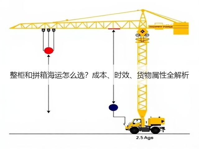 整柜和拼箱海运怎么选？成本、时效、货物属性全解析(图3)