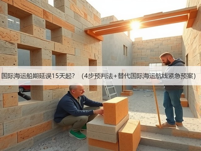 国际海运船期延误15天起？（4步预判法+替代国际海运航线紧急预案）(图2)