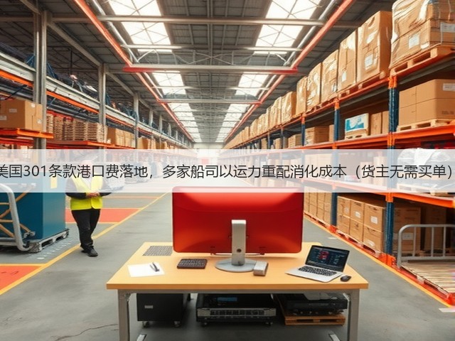 美国301条款港口费落地,多家船司以运力重配消化成本(货主无需买单)(图3) 美国301条款港口费落地,多家船司以运力重配消化成本(货主无需买单)(图3)