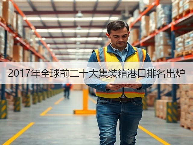 2017年全球前二十大集装箱港口排名出炉(图1) 2017年全球前二十大集装箱港口排名出炉(图1)