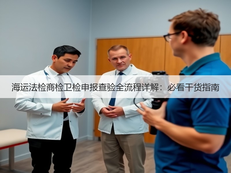 海运法检商检卫检申报查验全流程详解：必看干货指南