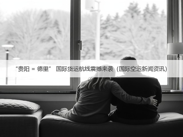 “贵阳 = 德里” 国际货运航线震撼来袭（国际空运新闻资讯）(图3)