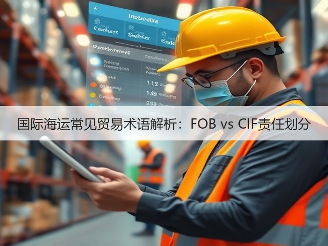 国际海运常见贸易术语解析:FOB vs CIF责任划分(图1) 国际海运常见贸易术语解析:FOB vs CIF责任划分(图1)