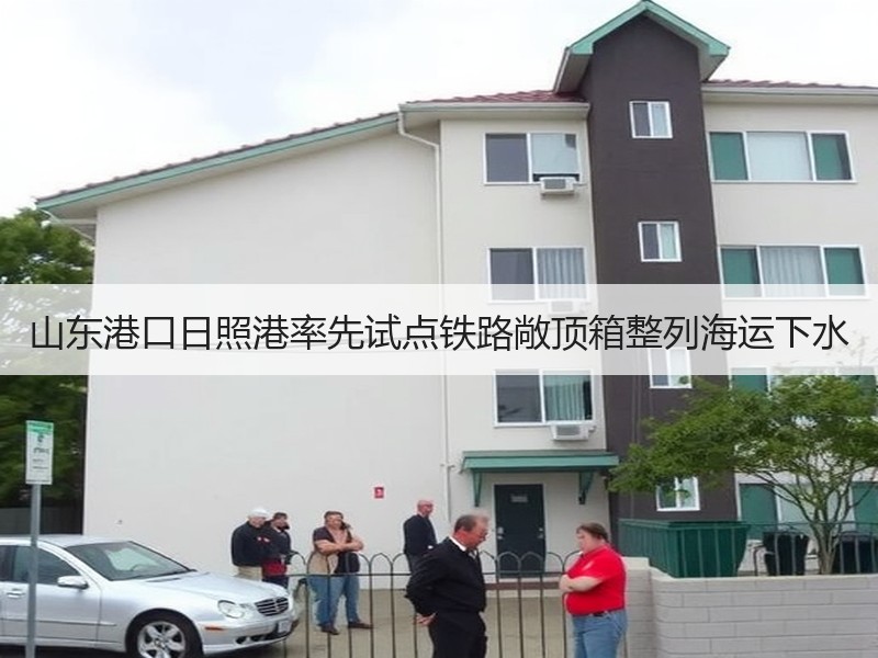 山东港口日照港率先试点铁路敞顶箱整列海运下水 山东港口日照港率先试点铁路敞顶箱整列海运下水