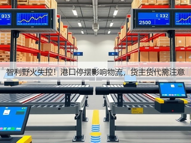智利野火失控!港口停摆影响物流,货主货代需注意(图1) 智利野火失控!港口停摆影响物流,货主货代需注意(图1)