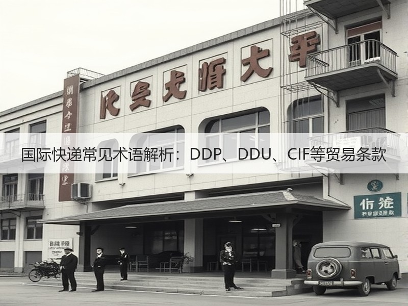 国际快递常见术语解析:DDP、DDU、CIF等贸易条款 国际快递常见术语解析:DDP、DDU、CIF等贸易条款