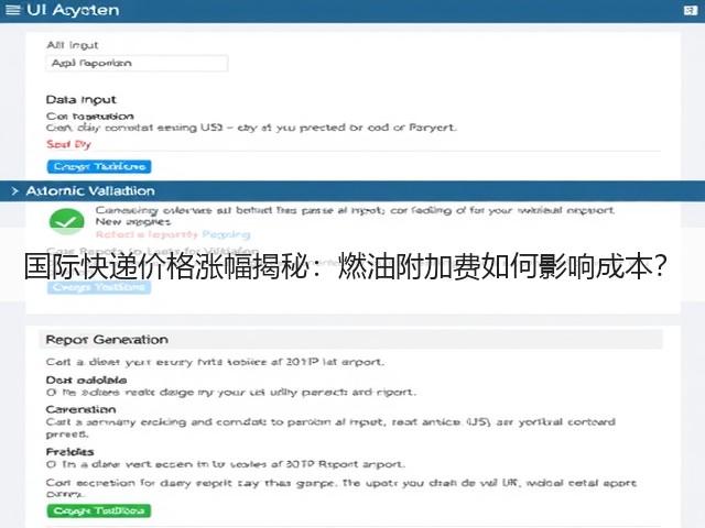 国际快递价格涨幅揭秘：燃油附加费如何影响成本？(图1)