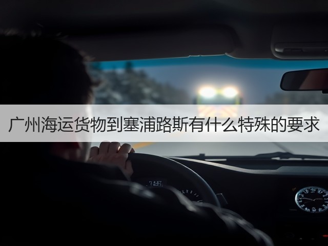 广州海运货物到塞浦路斯有什么特殊的要求(图1) 广州海运货物到塞浦路斯有什么特殊的要求(图1)