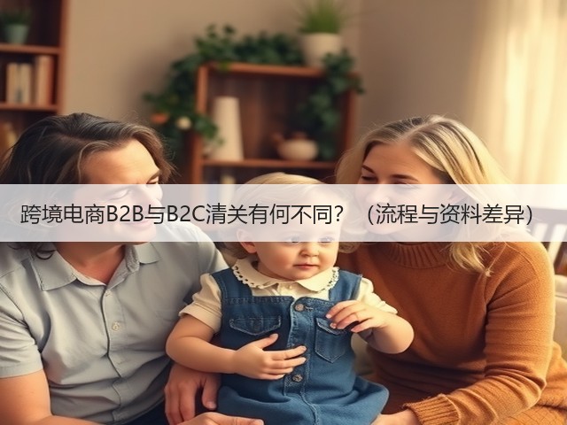 跨境电商B2B与B2C清关有何不同？（流程与资料差异）(图1)