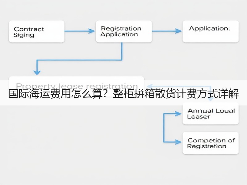 国际海运费用怎么算?整柜拼箱散货计费方式详解 国际海运费用怎么算?整柜拼箱散货计费方式详解