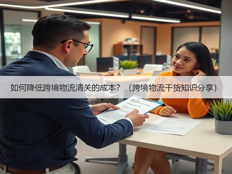 如何降低跨境物流清关的成本?(跨境物流干货知识分享) 如何降低跨境物流清关的成本?(跨境物流干货知识分享)