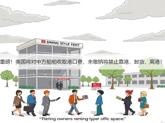 重磅！美国将对中方船舶收取港口费，未缴纳将禁止靠港、卸货、离港！(图1)