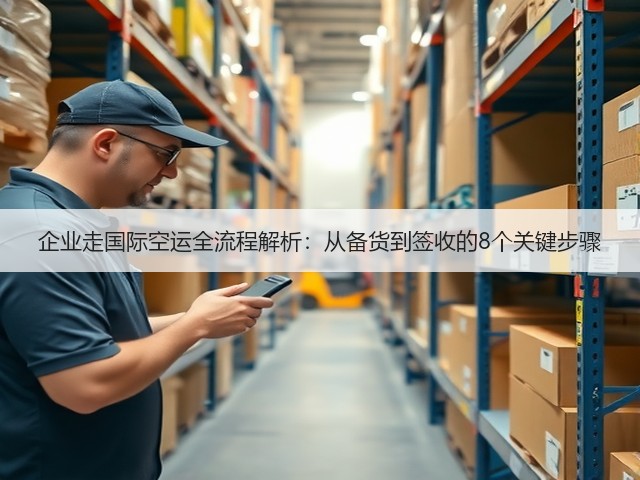 企业走国际空运全流程解析：从备货到签收的8个关键步骤(图1)