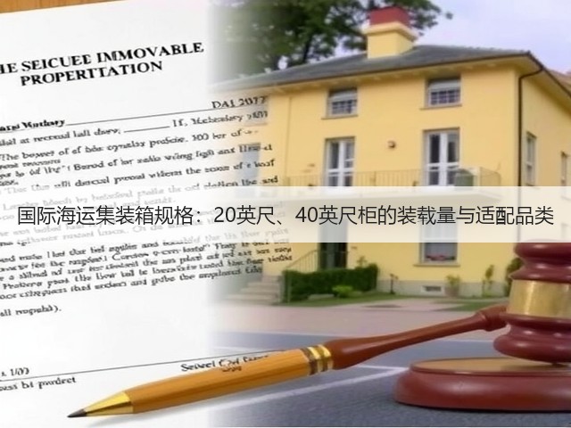 国际海运集装箱规格:20英尺、40英尺柜的装载量与适配品类(图1) 国际海运集装箱规格:20英尺、40英尺柜的装载量与适配品类(图1)