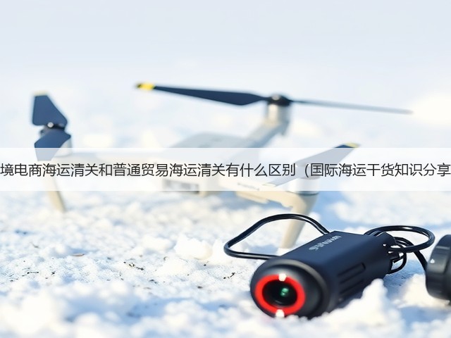 跨境电商海运清关和普通贸易海运清关有什么区别(国际海运干货知识分享)(图1) 跨境电商海运清关和普通贸易海运清关有什么区别(国际海运干货知识分享)(图1)