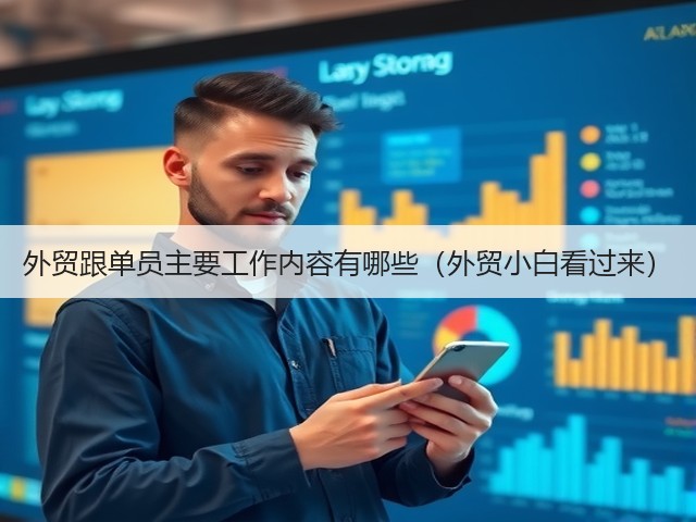 外贸跟单员主要工作内容有哪些(外贸小白看过来)(图1) 外贸跟单员主要工作内容有哪些(外贸小白看过来)(图1)